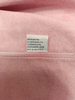 Camisa Green Coast Rosa Talla M