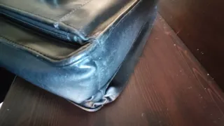 Borsa porta computer IBM pelle nera