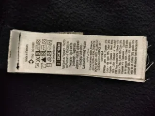 Sudadera con cremallera azul hombre