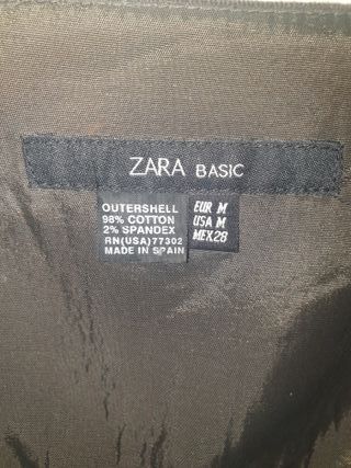 Falda Zara micropana volantes talla 38