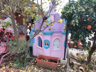 Castillo Feber Princesas Rosa y Morado