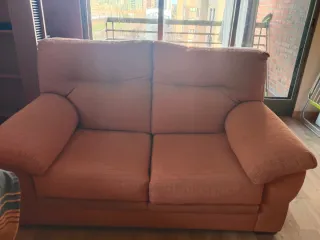 2 Sofás 3+2 Naranja Mullidos