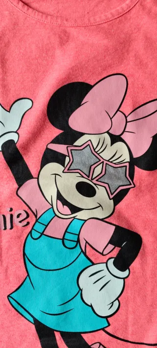 Camiseta sin mangas Minnie Mouse Talla 7/8