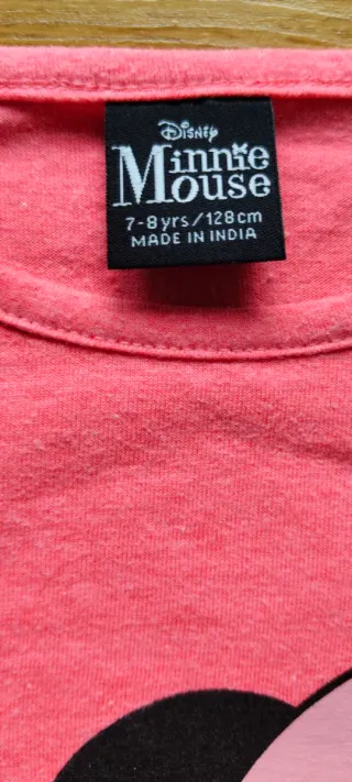 Camiseta sin mangas Minnie Mouse Talla 7/8