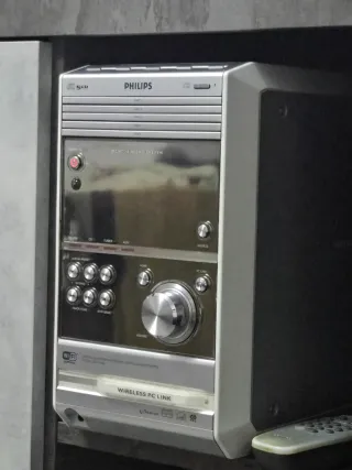 Cadena Musical Philips 5 CD con Altavoces