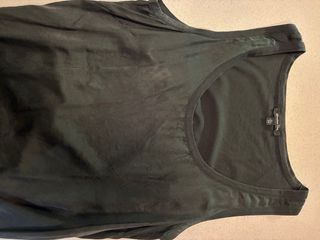 Top Massimo Dutti Negro