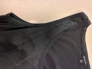 Top Massimo Dutti Negro