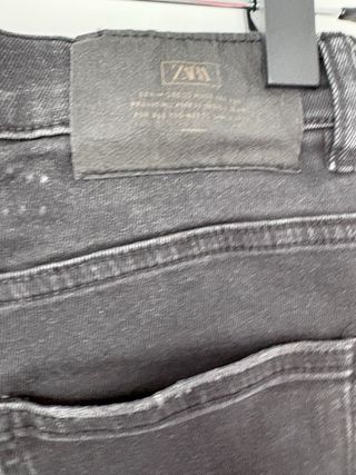 Vaquero niño negro zara