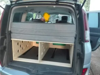 Mueble cama furgo. SIN COLCHÓN.