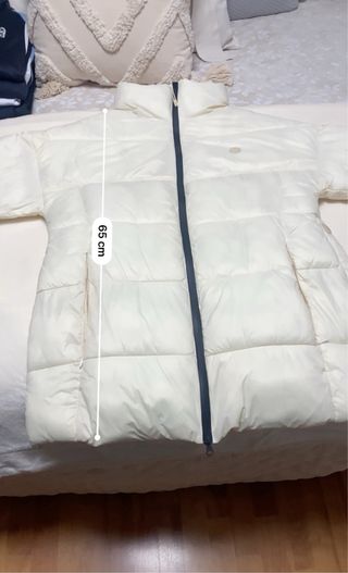 Trench Impermeable Silbon Blanco (Talla S)