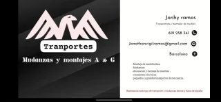 Transportes ,mudanzas y  montaje de muebles