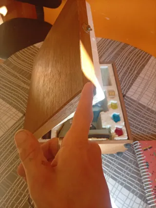 Kit Microscopio Antiguo Original Completo