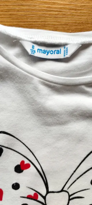 Camiseta niña Mayoral Talla 8