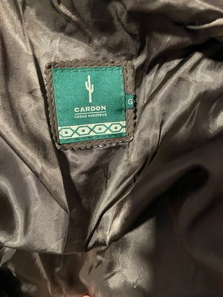 Chaqueta piel vaca argentina