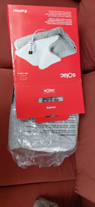 Manta Eléctrica Solac Polar 150x90cm