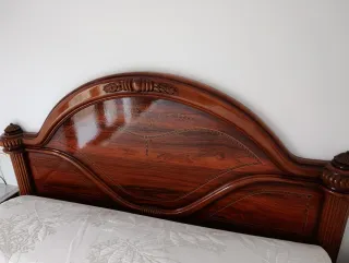 Dormitorio Matrimonio Madera y Mármol