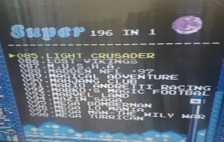 Consola Sega Mega Drive con juegos y mandos