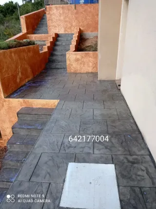 Pavimento impreso y reformas