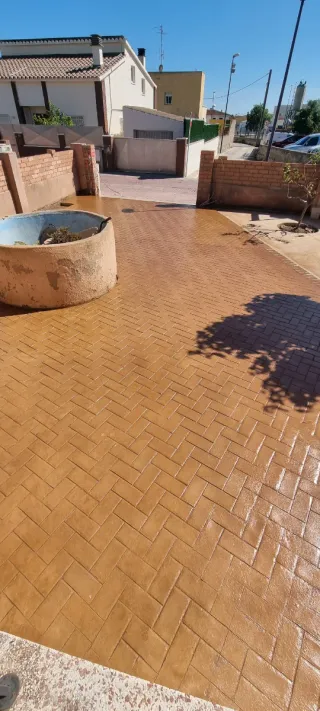 Pavimento impreso y reformas