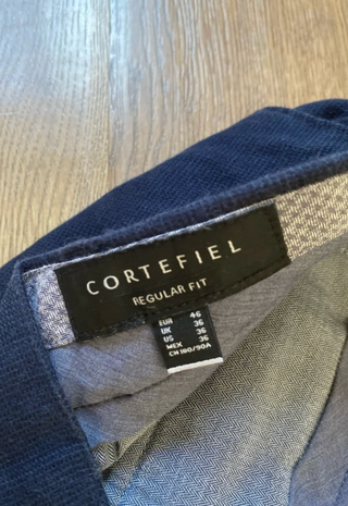 Pantalón Cortefiel azul marino