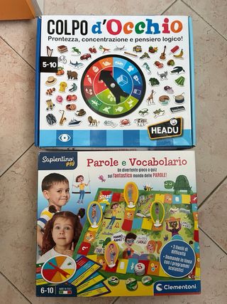 Lotto di giochi da tavolo Lisciani