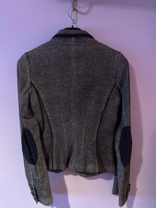 Americana Guess Jeans Negra y Gris