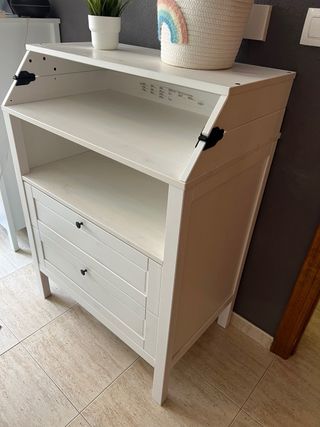 Cambiador Bebé Ikea Sundvik Blanco