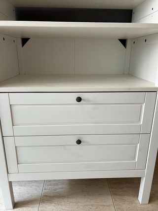 Cambiador Bebé Ikea Sundvik Blanco