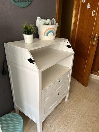 Cambiador Bebé Ikea Sundvik Blanco