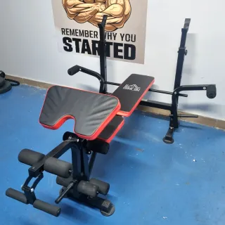 Banco de pesas multifuncional