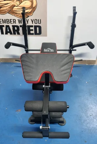 Banco de pesas multifuncional