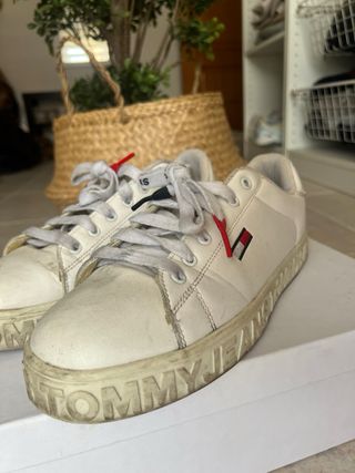 Zapatillas Tommy Jeans Blancas Talla 44