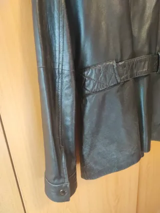 Cazadora Piel Cortefiel Talla M