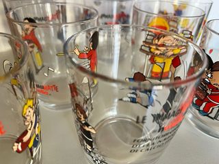 Lotto 10 Bicchieri Vintage Nutella Le Immagimatte