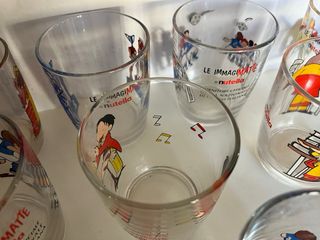 Lotto 10 Bicchieri Vintage Nutella Le Immagimatte