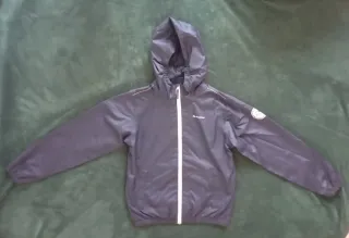 Chubasquero Azul oscuro de Quechua Talla 12 Años