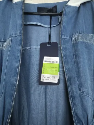 Vestido/Abrigo Vaquero con Capucha