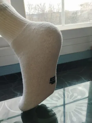 Calcetines deportivos FPB blancos talla única