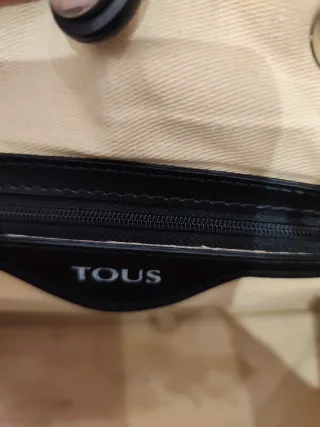 Carteira Tous Original Bege e Laranja