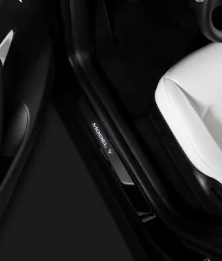 Estribos Iluminados Originais Tesla Model Y