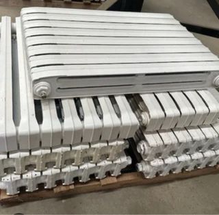 Radiadores blancos de panel