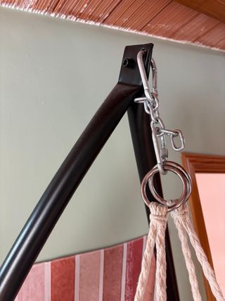 Hamaca colgante con soporte