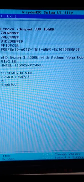 Lenovo Ideapad 330-15ARR