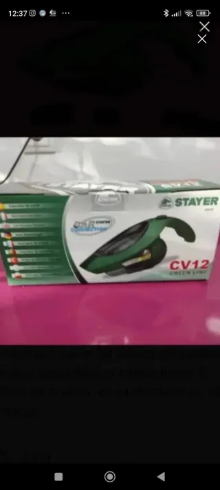 Aspirador para el coche