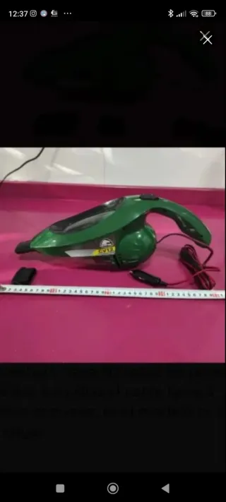 Aspirador para el coche