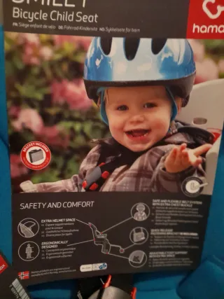 Silla Portabebés Bicicleta Hamax