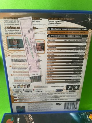 Pack Juegos SingStar PS2 + Micrófonos desde 3€