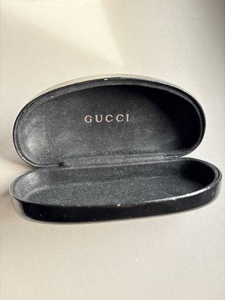 Funda de gafas Gucci negra