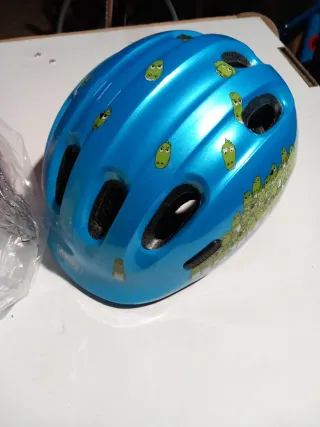 Casco Abus Smiley 2.0 Azul Talla M (50-55cm)