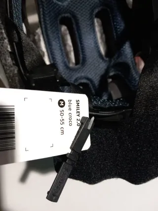 Casco Abus Smiley 2.0 Azul Talla M (50-55cm)